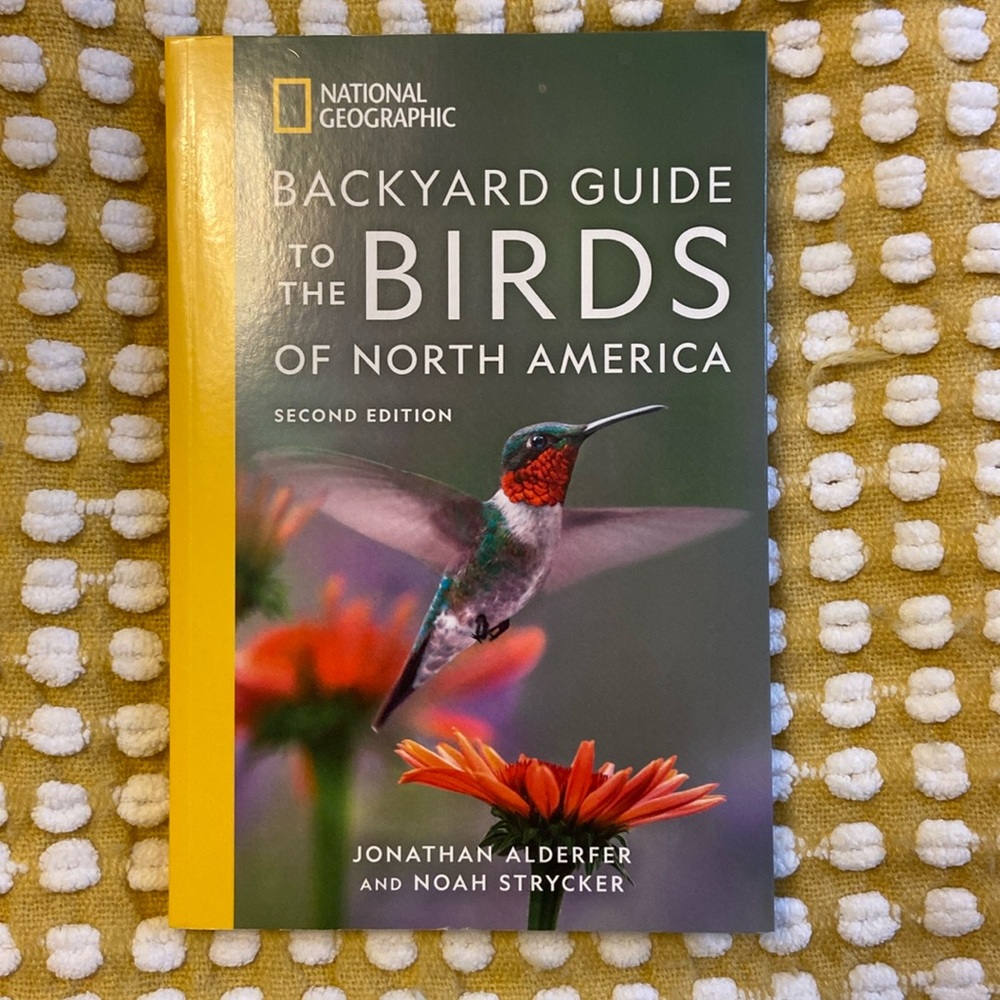 Backyard birds guide book